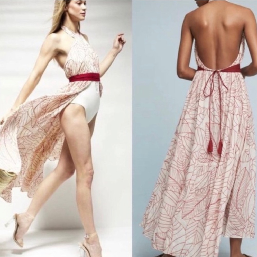 Anthropologie Lilka Samarkan Maxi Dress XS/S